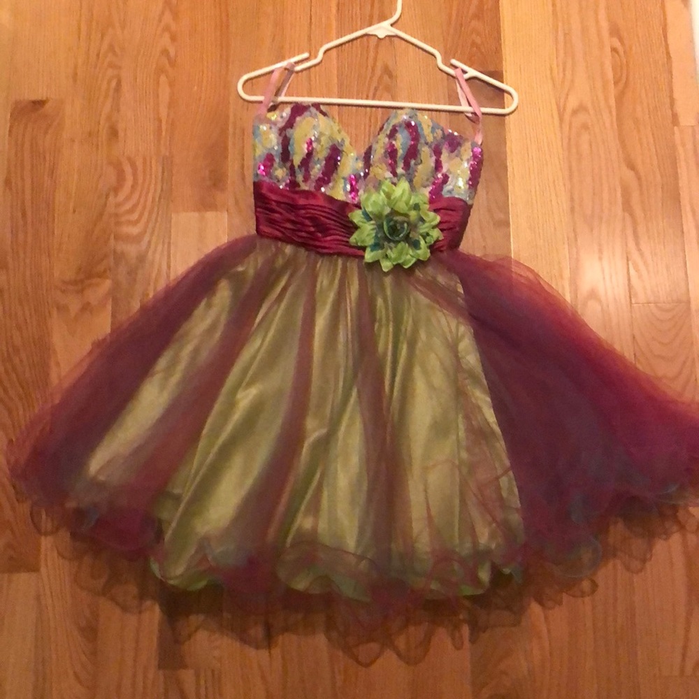 Pink by Alexandria designs prom dress size 0